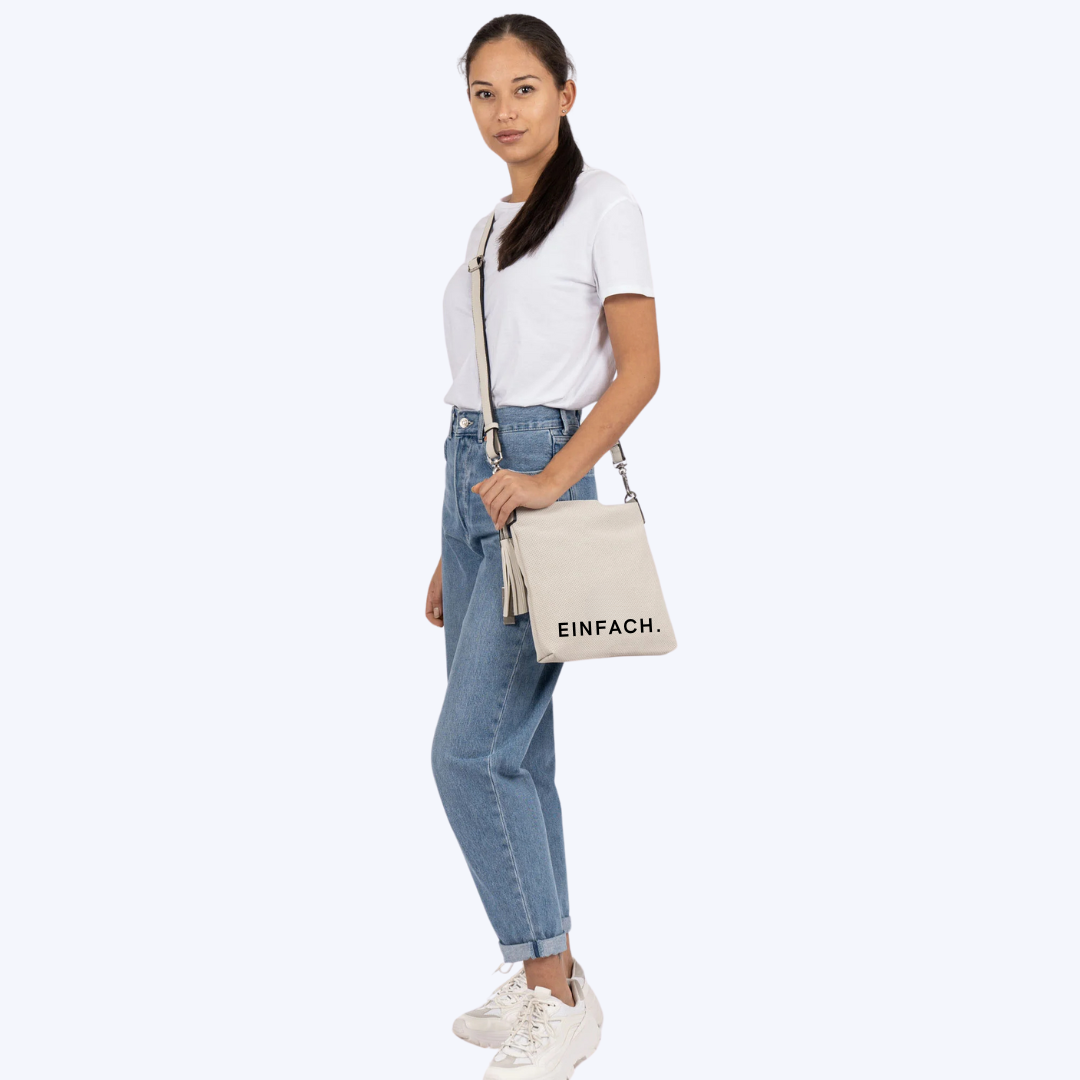 EINFACH – Minimalistische Crossbody-Tasche